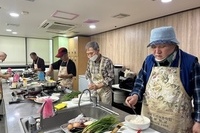 2023년 독거남성 정서지지 프로그램 "행복남" 요리활동 5회기